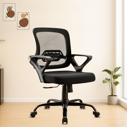 Align Cherry Ergonomic Office Chair | Mesh Back | Lumbar Support | Adjustable Height | 360° Swivel | Home & Office